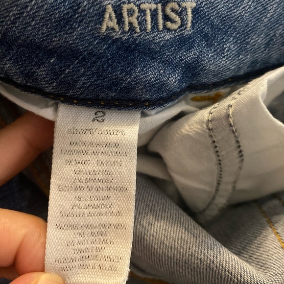 AE Artist Jeans size 2 Short - Picture 3 of 7